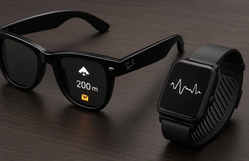 Meta’s Ray-Ban Smart Glasses With HUD and sEMG Wristband Leak Ahead of Connect 2025