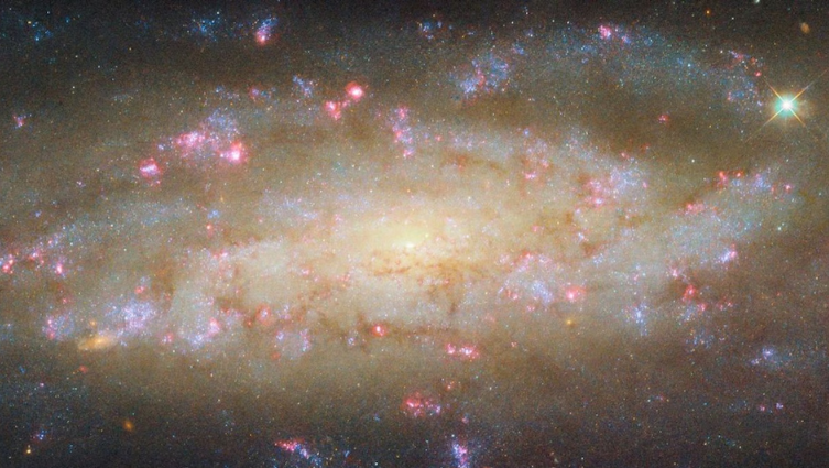 A Galaxy 51 Million Light-Years Away: NGC 7456 Unveiled - NASA Captures Striking Image